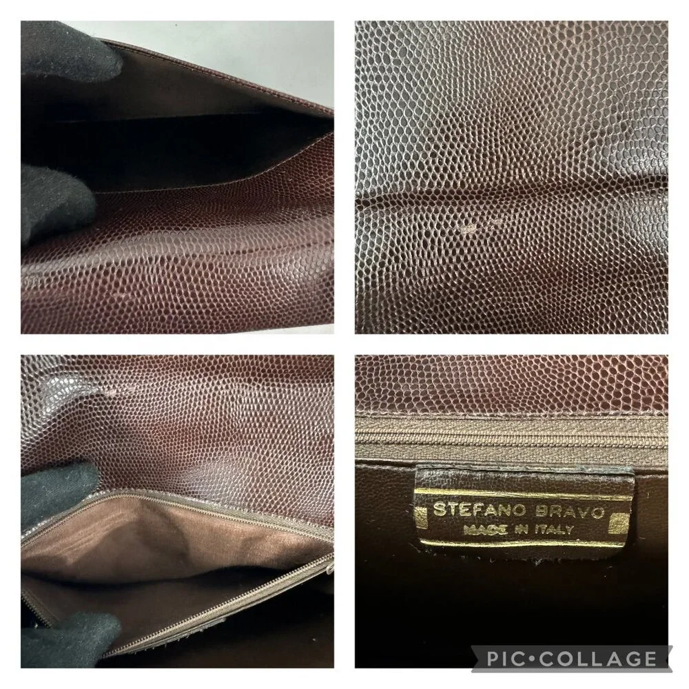Vintage Schlesinger Brother Burgundy Leather Briefcase